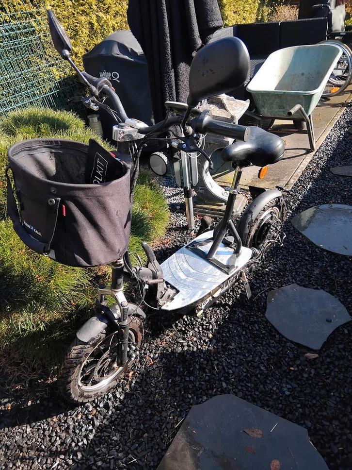 Electrische step inklapbaar, Fietsen en Brommers, Steps, Zo goed als nieuw, Elektrische step (E-scooter), Ophalen
