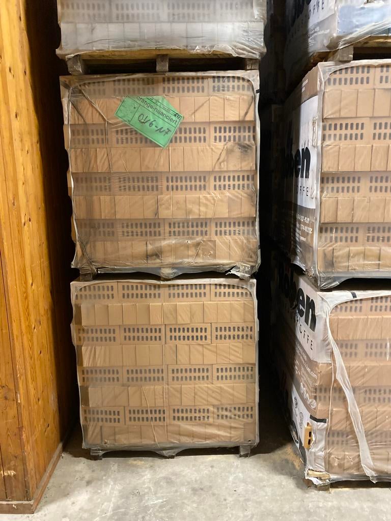 Nieuwe bakstenen voor bouw en tuin, Doe-het-zelf en Verbouw, Metselstenen, Ophalen of Verzenden, Nieuw, Bakstenen