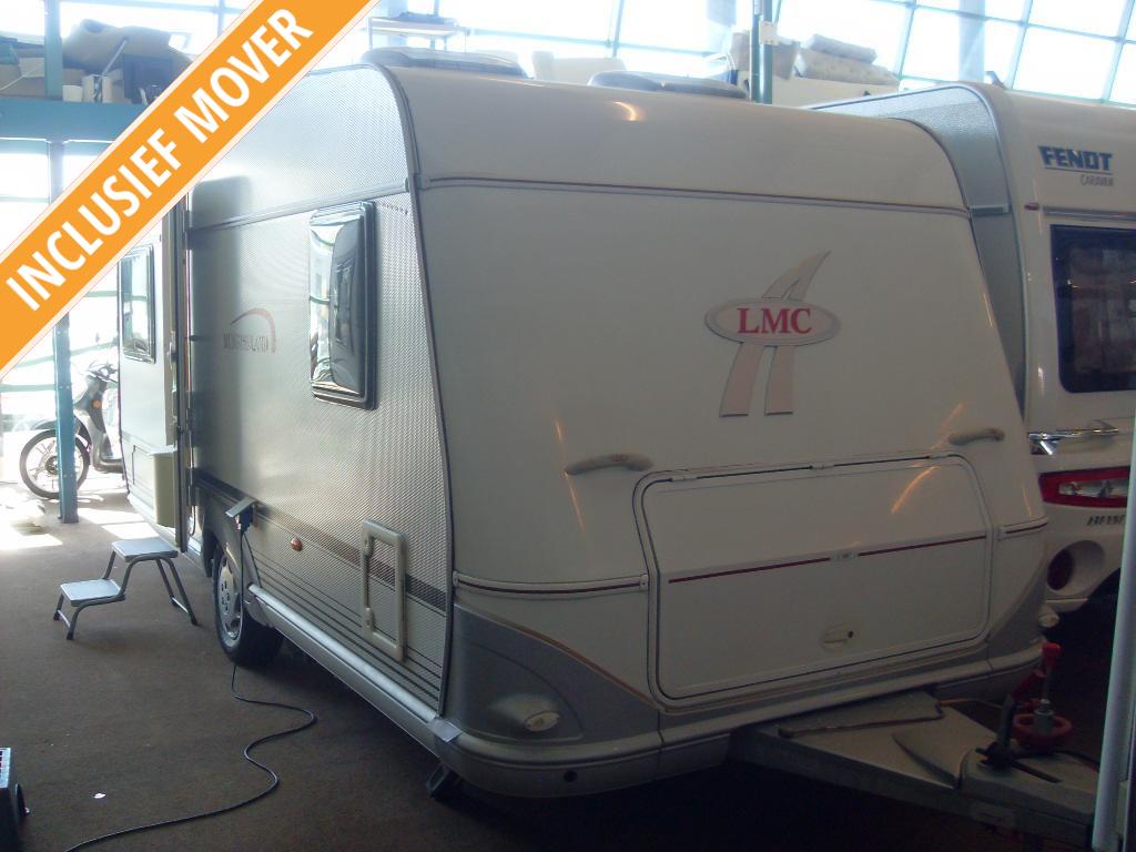 LMC Munsterland 490 met mover en voortent, Caravans en Kamperen, Caravans, Rondzit, Bedrijf, Schokbreker, Overige typen