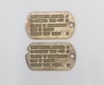 US WWII Officer Dog Tag, Doctor 101st General Hospital, Verzamelen, Ophalen of Verzenden, Landmacht, Amerika, Kleding of Schoenen