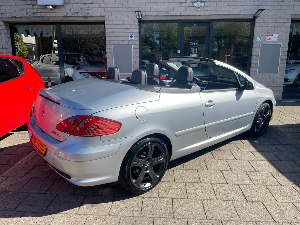Peugeot 307 CC 2.0-16V Automaat Leer Jbl Distri Vv Navi, Auto's, Gebruikt, Cabriolet, 4 stoelen, Origineel Nederlands