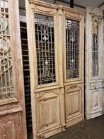 ANTIEKE DUBBELE DEUR 137 X 260 CM, Ophalen of Verzenden