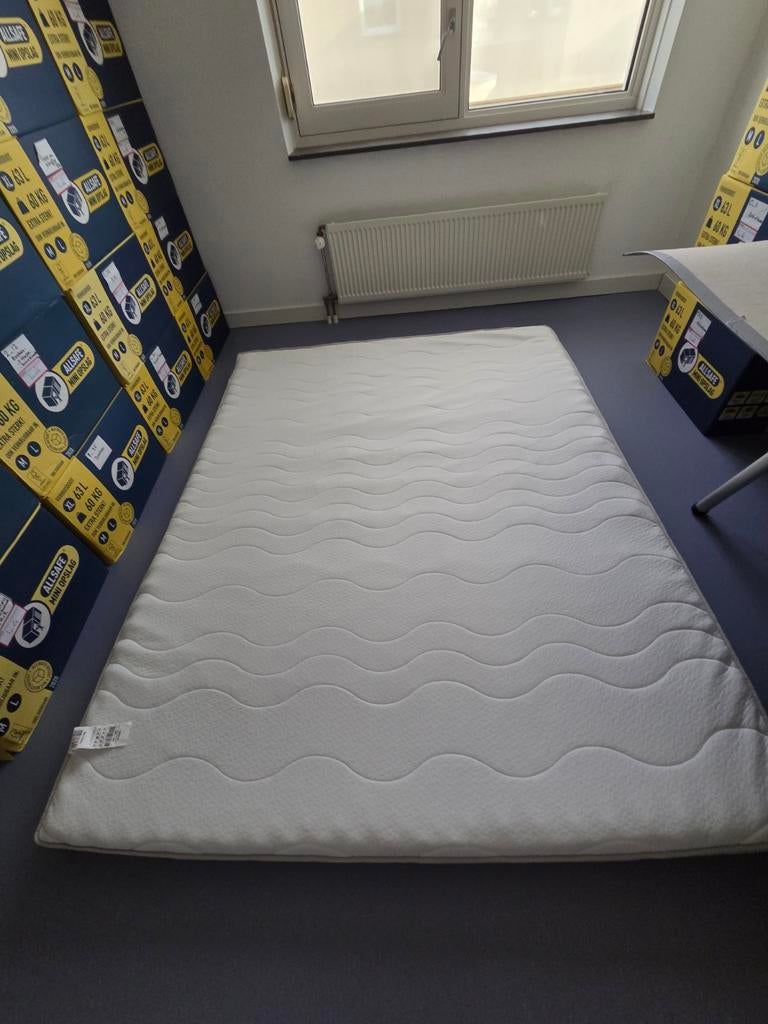Matrastopper 160x200x8 cm - Comfortabel en zo goed als nieuw, Ophalen of Verzenden, Zo goed als nieuw, Tweepersoons