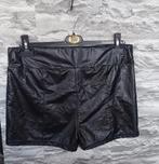 Kinky wetlook short XXL, Kleding | Dames, Kort, Zwart, Maat 46/48 (XL) of groter, Ophalen of Verzenden