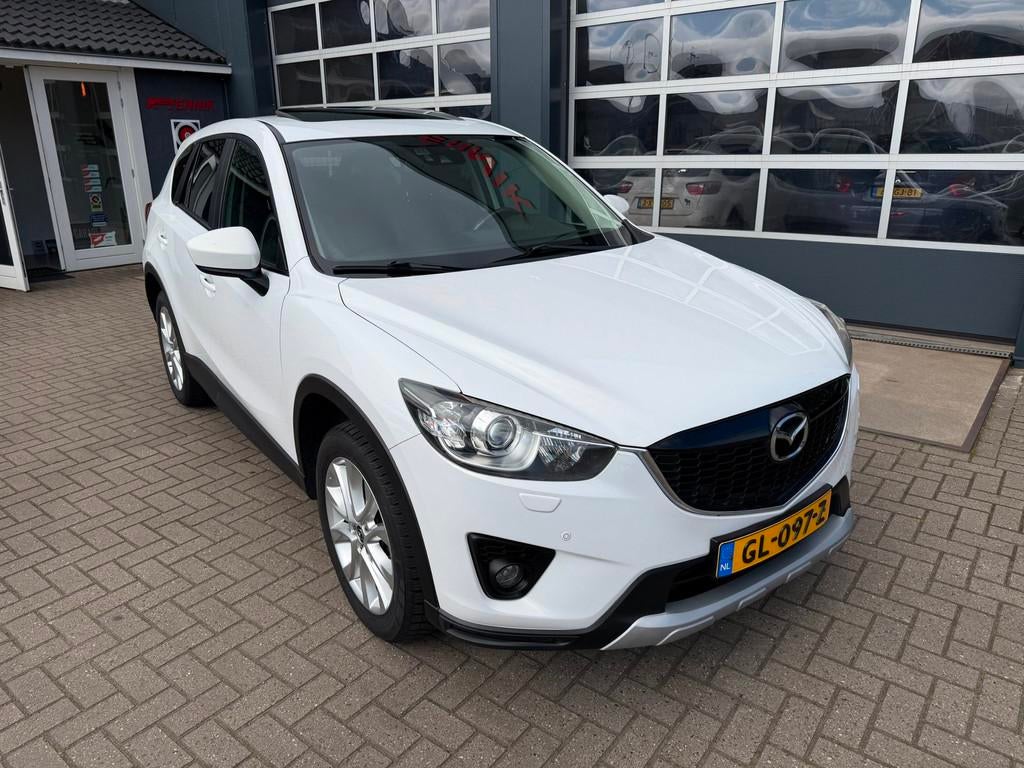 Mazda CX-5 2.2D HP GT-M 4WD / Sportleder / Schuifdak / Camer, Auto's, Euro 5, Gebruikt, Zwart, 4 cilinders