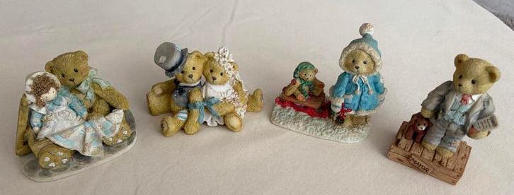 Cherished Teddies Beeldjes - Diverse Collectie, Ophalen of Verzenden, Zo goed als nieuw, Beeldje, Cherished Teddies