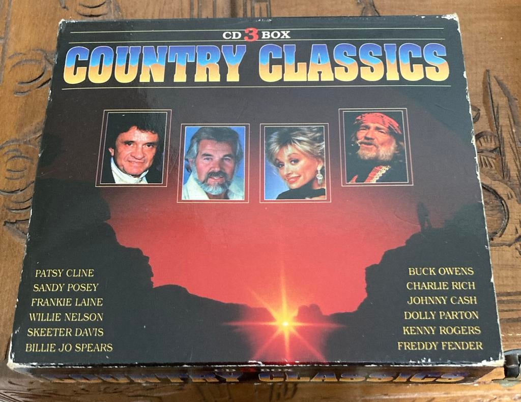 Country Classics CD Boxset - Diverse Artiesten, Ophalen of Verzenden, Gebruikt, Boxset