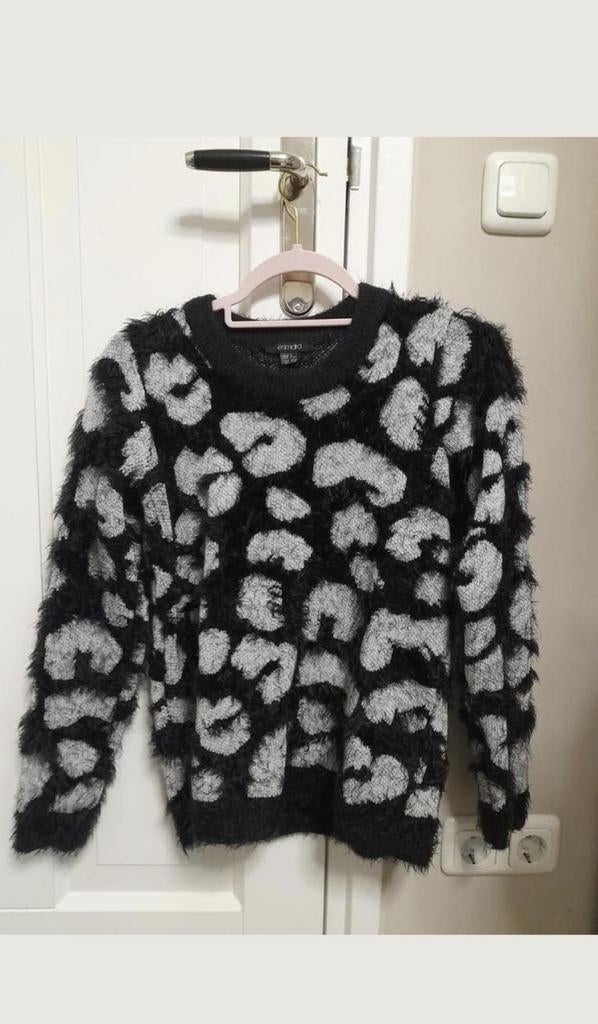 Trui esmara zwart zilver 38 - 40, Maat 38/40 (M), Zwart, Zo goed als nieuw, Esmara