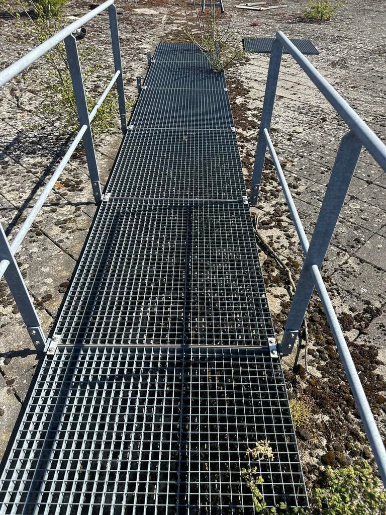 Gegalvaniseerde rooster 100 x 120 x 3cm, Ophalen, Zo goed als nieuw, IJzer