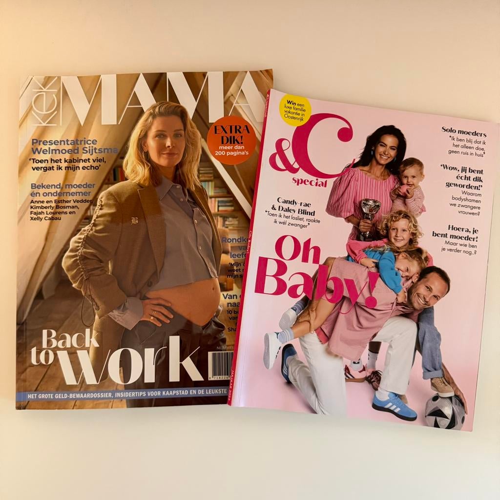 Mama / zwangerschaps magazines, Ophalen of Verzenden, Zo goed als nieuw, Damesbladen