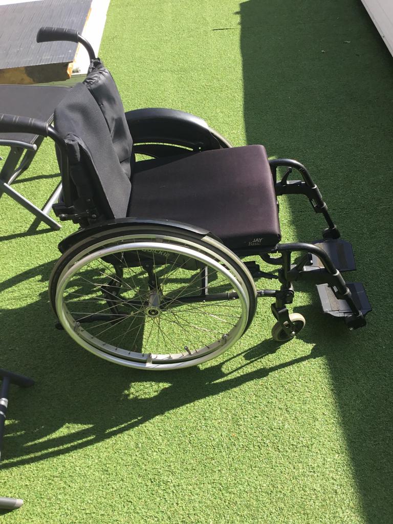 Goede Kwaliteit Quickie Life R Actieve rolstoel., Diversen, Rolstoelen, Ophalen, Gebruikt, Handbewogen rolstoel