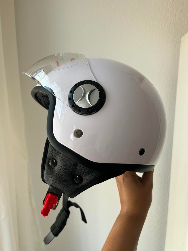 Scooterhelm Vito maat XL, Fietsen en Brommers, Brommerhelmen, Ophalen of Verzenden, Zo goed als nieuw, Extra large of groter