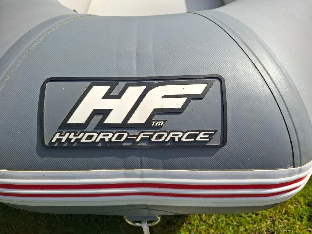 Rubberboot met fluistermotor, Watersport en Boten, Airdeck, Elektrisch, Zo goed als nieuw, Minder dan 70 pk