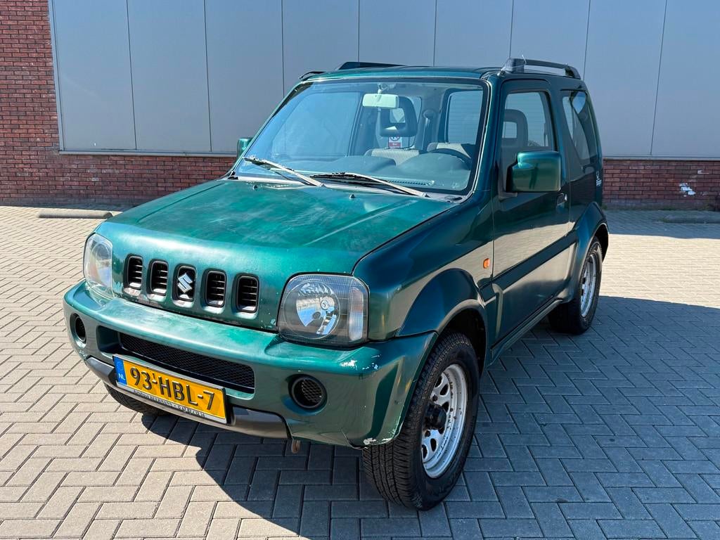 Suzuki Jimny 1.3 Special Edition 4WD 158.000 KM GROEN 2006, 86 pk, 4 stoelen, Leder en Stof, 14 km/l