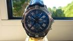 Breitling Crosswind Chronograph, Leer, Staal, Breitling, Polshorloge