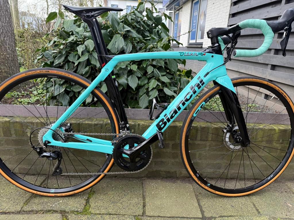 Bianchi carbon, Fietsen en Brommers, Overige merken, Aluminium, Ophalen of Verzenden, Zo goed als nieuw