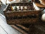 Oude bierkratten , houten kisten incl. 24 bierflesjes, Huis en Inrichting, Woonaccessoires | Kisten, Ophalen of Verzenden, Gebruikt