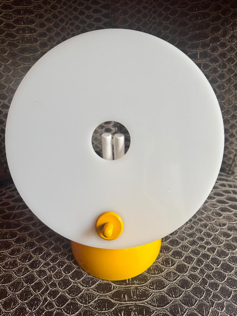 Vintage tafellamp pall, Memphis milano, Gebruikt, Ophalen of Verzenden, Minder dan 50 cm