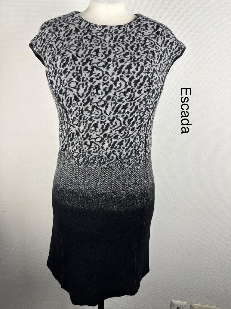 Escada Jurk  (mt: 42) 11,6/9638, Kleding | Dames, Escada, Zwart, Maat 42/44 (L), Escada