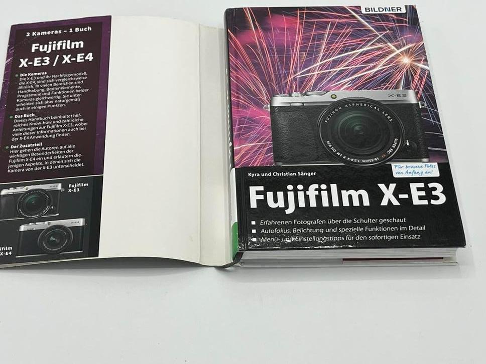 Fujifilm X-E3/X-E4 Handleiding met Tips & Trucs (Duits), Ophalen of Verzenden, Zo goed als nieuw, Overige onderwerpen