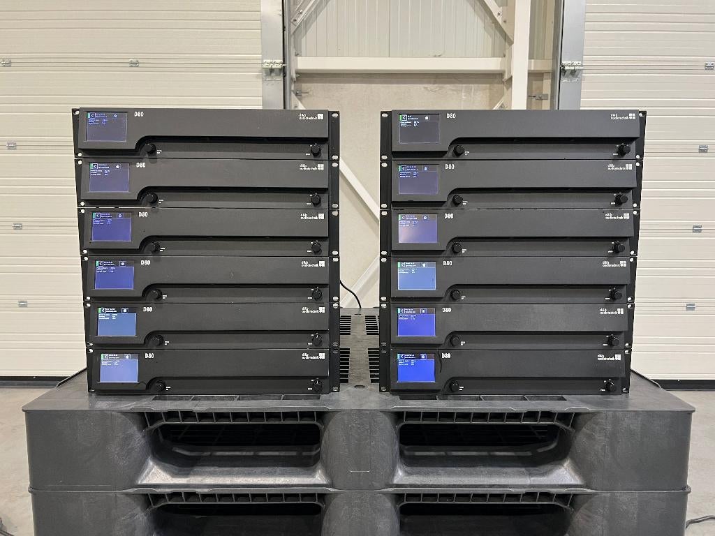 d&b audiotechnik D80 4x4000W/4Ohm (12x), Overige merken, Gebruikt, Overige typen, Ophalen of Verzenden