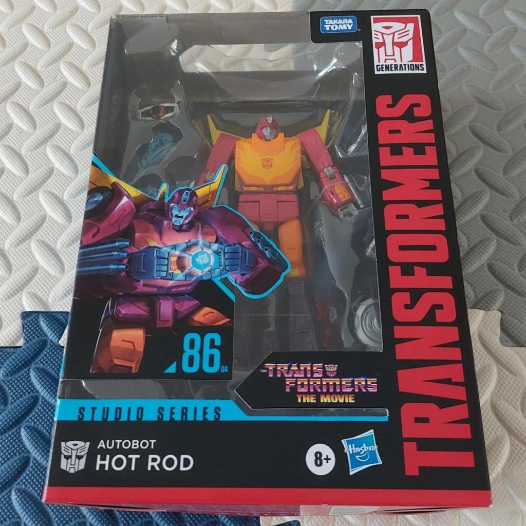 Transformers Studio Series 86 Hot Rod Actiefiguur, Verzamelen, Transformers, Nieuw, Overige generaties, Autobots, Ophalen of Verzenden