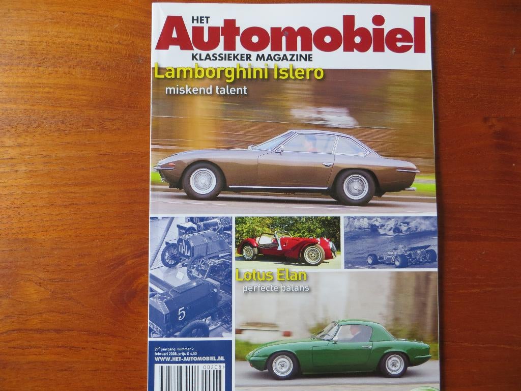 Het Automobiel 2 2008 Triumph 1800 Lotus Elan Matra Kougar, Ophalen of Verzenden, Nieuw, Overige merken