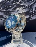 breitling super chronomat 44mm bleu, Sieraden, Tassen en Uiterlijk, Horloges | Heren, Staal, Staal, Breitling, Polshorloge