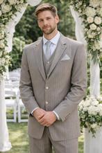 Luxe Wilvorst 3-delig trouwpak – Super 120’s – 52, Overige kleuren, Ophalen of Verzenden, Zo goed als nieuw, Wilvorst