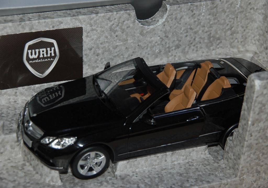 1:18 MERCEDES E KLASSE CABRIO black Kyosho dealer editie WRH, Hobby en Vrije tijd, Modelauto's | 1:18, Verzenden, Zo goed als nieuw