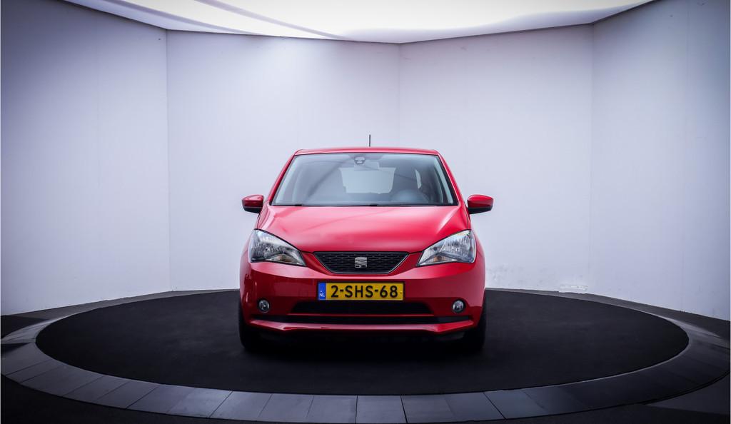 SEAT Mii 1.0 Chill Out AIRCO | PRIVACY GLAS | ELEK. RAMEN |, Euro 5, Stof, Gebruikt, Zwart