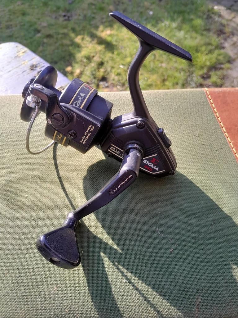 Shakespeare sigma molen 040, Watersport en Boten, Hengelsport | Algemeen, Ophalen of Verzenden, Zo goed als nieuw, Molen