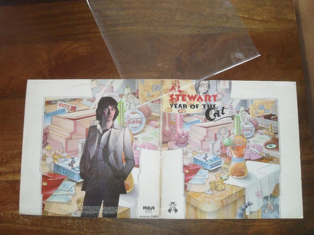 ELPEE AL STEWART-YEAR OF THE CAT., Ophalen of Verzenden, 12 inch, 1970 - 1979, Zo goed als nieuw