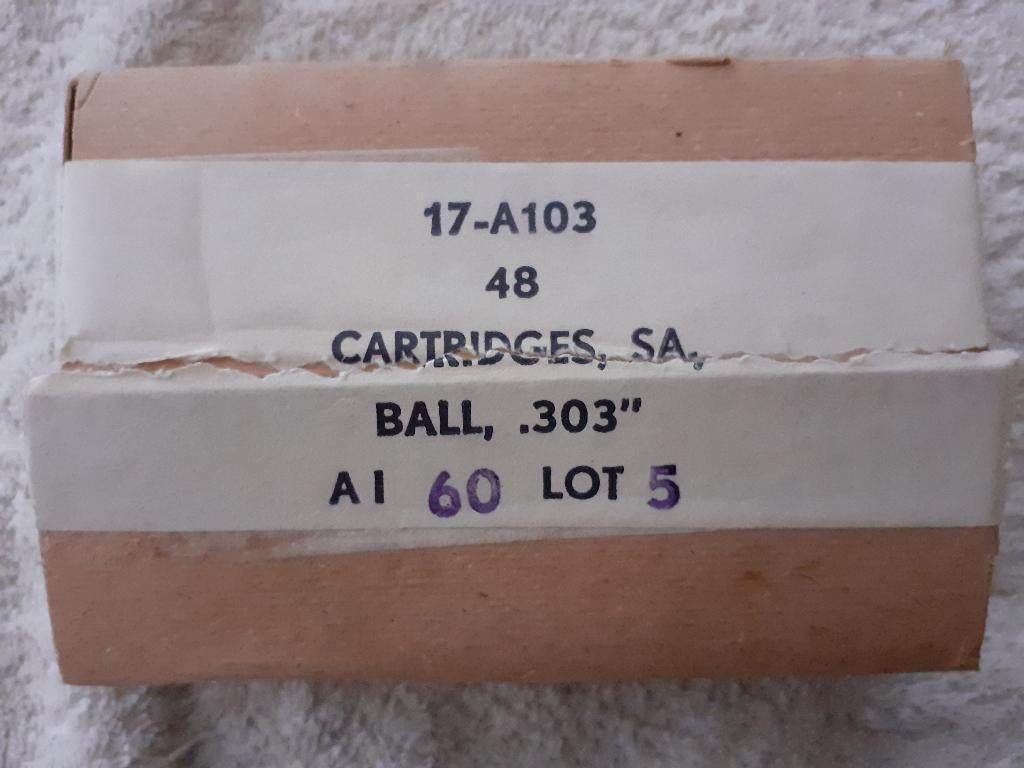 Doos .303 AI hulzen KL (ONKLAAR), Verzamelen, Militaria | Algemeen, Landmacht, Hulzen of Bodemvondsten, Nederland, Ophalen of Verzenden