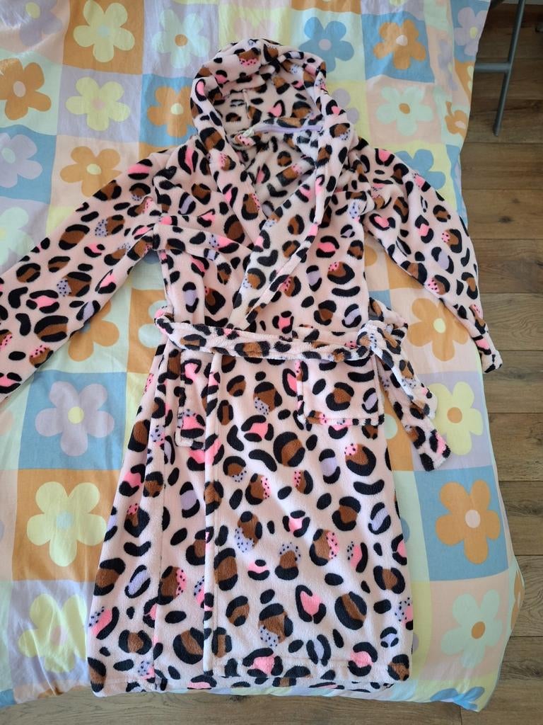 Hema Vrolijke Badjas 158-164, Kinderen en Baby's, Kinderkleding | Maat 158, Nacht- of Onderkleding, Meisje, Ophalen of Verzenden