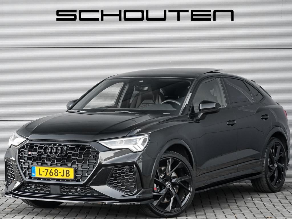 Audi Q3 Sportback TFSI RS Pano B&O 21" Zwart Optiek, Auto's, Audi, Automaat, 12 maanden, Gebruikt, 1675 kg