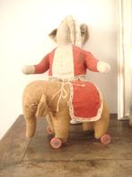 Olifant op wieltjes..., Antiek en Kunst, Antiek | Speelgoed, Verzenden