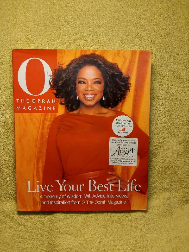 Live your best life - Oprah Winfrey., Boeken, Esoterie en Spiritualiteit, Zo goed als nieuw, Achtergrond en Informatie, Overige onderwerpen