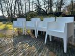 Philippe Starck tuinstoelen 4x, Ophalen, Gebruikt, Kunststof, Stapelbaar