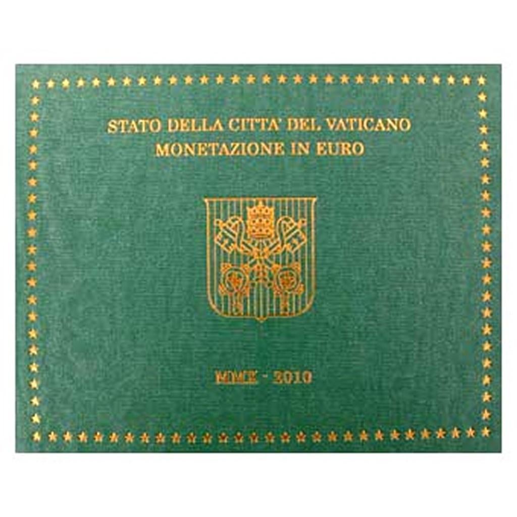BU set Vaticaan 2010 Blister - 1 cent tm 2 euro, Ophalen of Verzenden, Vaticaanstad, Overige waardes, Setje