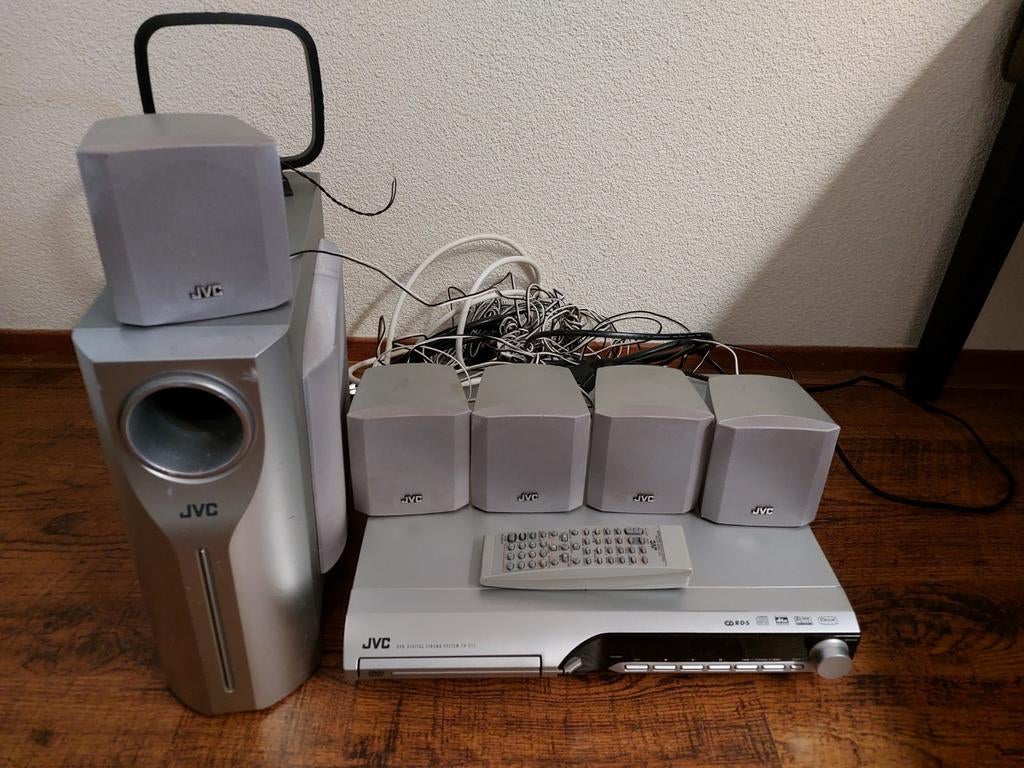 Jvc Home Cinema set, Audio, Tv en Foto, Home Cinema-sets, Ophalen, JVC, Dvd-speler
