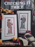 Borduurpatroon checking it twice, Ophalen of Verzenden, Zo goed als nieuw, Handborduren, Patroon