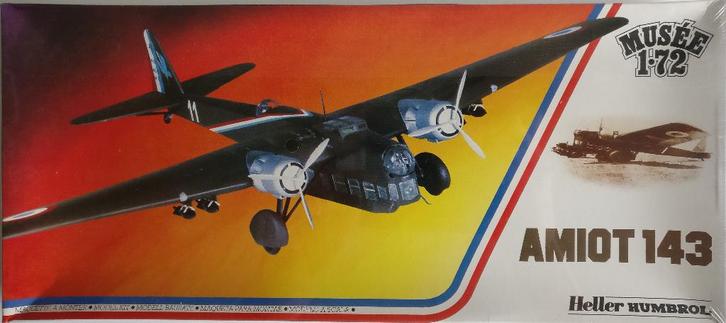 Amiot 143 schaal 1/72 merk Heller (MB53), Hobby en Vrije tijd, Modelbouw | Vliegtuigen en Helikopters, Nieuw, Vliegtuig, 1:72 tot 1:144