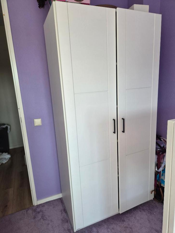 Kledingkast 2deurs, Kinderen en Baby's, Kinderkamer | Commodes en Kasten, Zo goed als nieuw, Kast, 105 cm of meer, 100 cm of meer