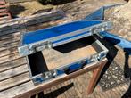 Stevige blauwe flightcase / opbergkist met handvat, Muziek en Instrumenten, Behuizingen en Koffers, Ophalen of Verzenden, Gebruikt