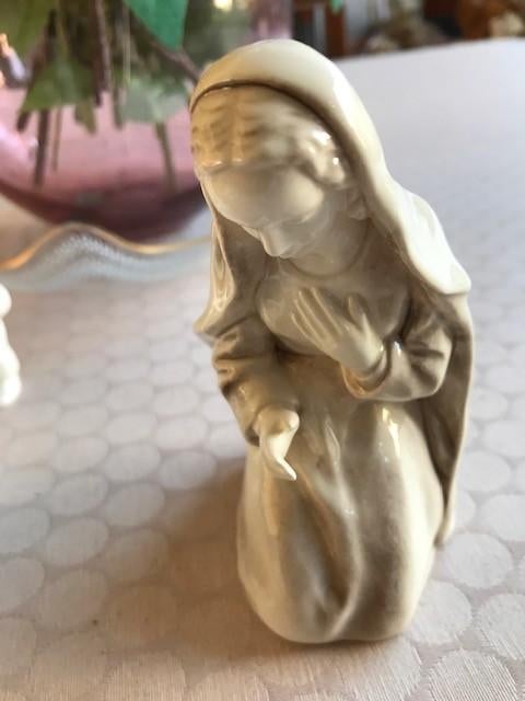 3 beelden van goebel maria met kindjes, Ophalen of Verzenden, Zo goed als nieuw, Hummel