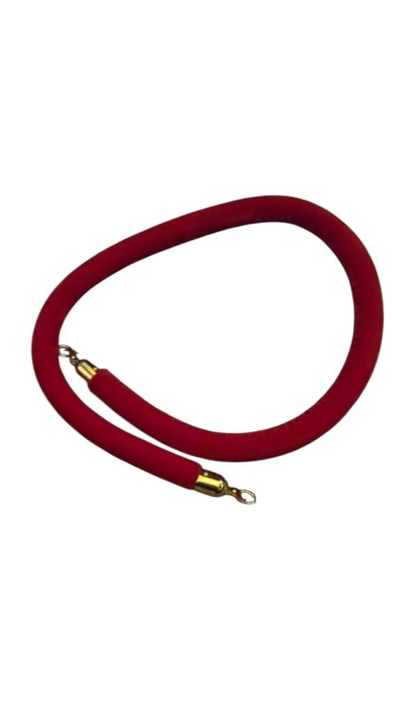 te huur  touwen voor decoratie palen (rood), Hobby en Vrije tijd, Feestartikelen | Verhuur, Ophalen of Verzenden, Zo goed als nieuw