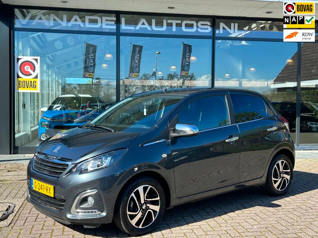 Peugeot 108 1.0 e-VTi Allure Clima Camera NAP NL-Auto Volled, Auto's, Peugeot, Bedrijf, Te koop, ABS, Achteruitrijcamera, Airbags