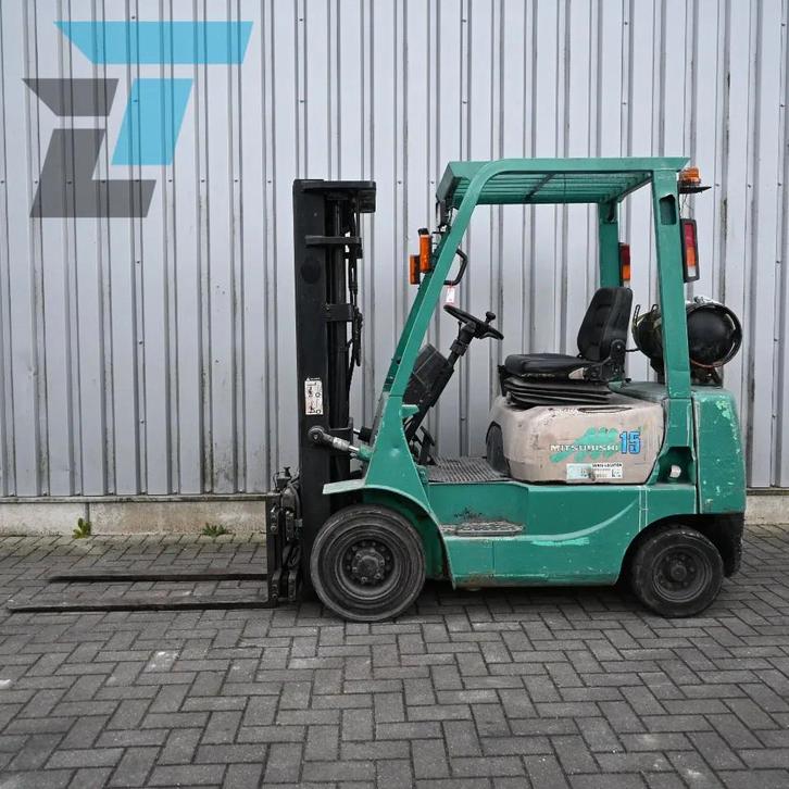 Mitsubishi FG15 LPG Heftruck (bj 1996), Zakelijke goederen, Machines en Bouw | Heftrucks en Intern transport, Heftruck, LPG, 1000 tot 2000 kg