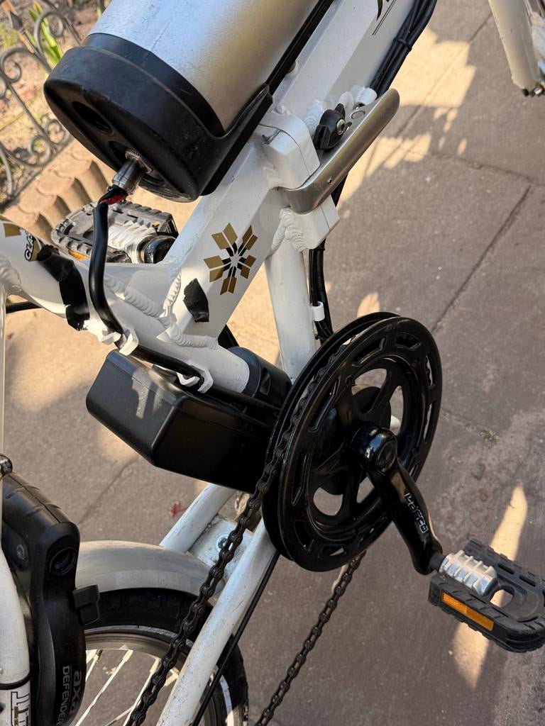 X-tract Opvouwbare Elektrische Fiets - 3 Snelheden, Minder dan 10 versnellingen, Gebruikt, Minder dan 49 cm, Overige maten